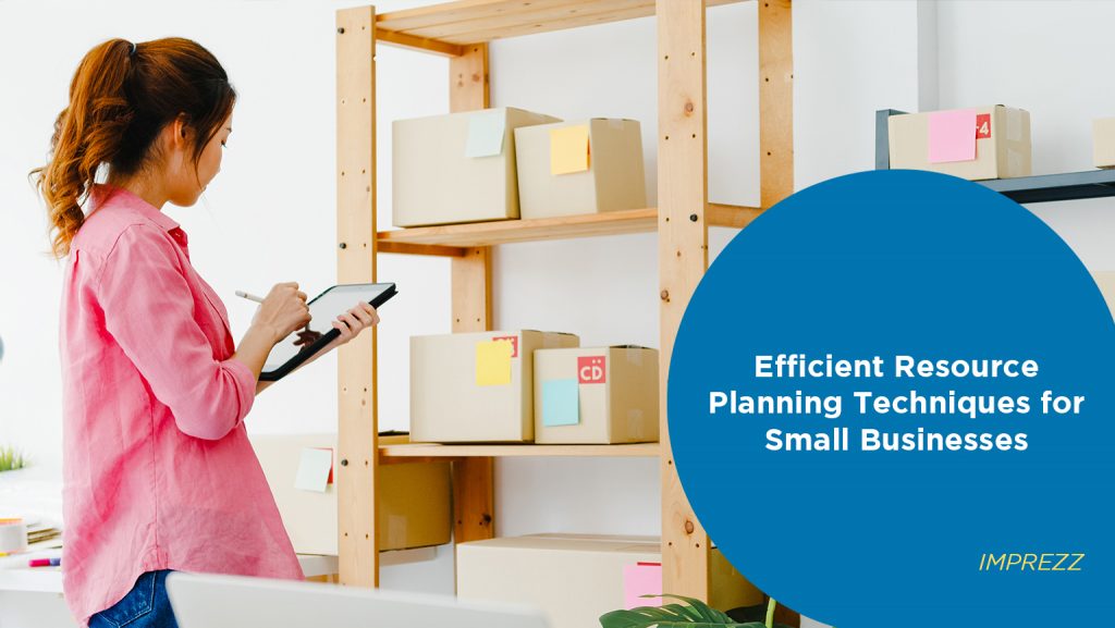 Efficient Resource Planning Techniques for Small Businesses